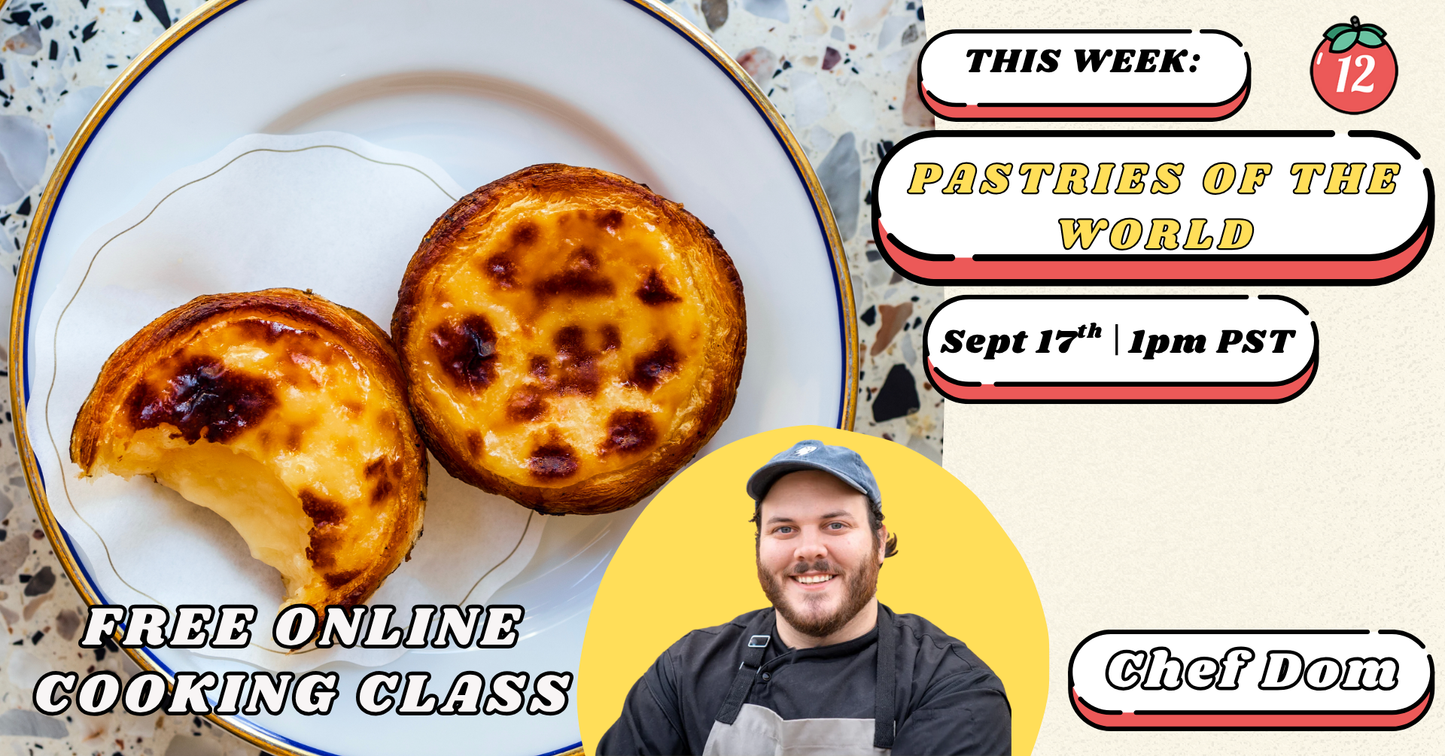 ONLINE CLASS: Pastries of the World!