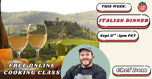 ONLINE CLASS: Italian Dinner