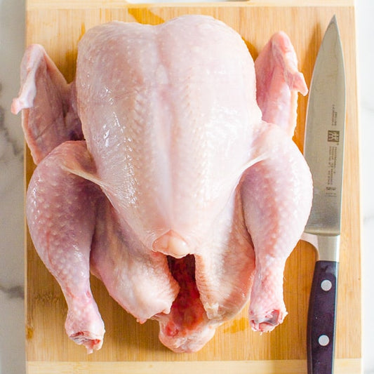FREE ONLINE CLASS & RECIPE: Deboning a Chicken + Stock with Chef Dom